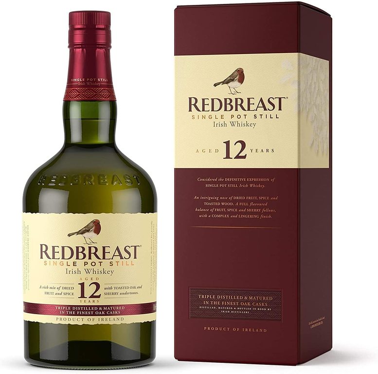 Redbreast 12 Year Old Irish Whiskey